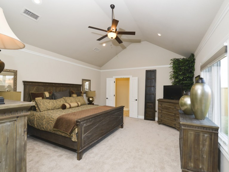 Vaulted Master Bedroom